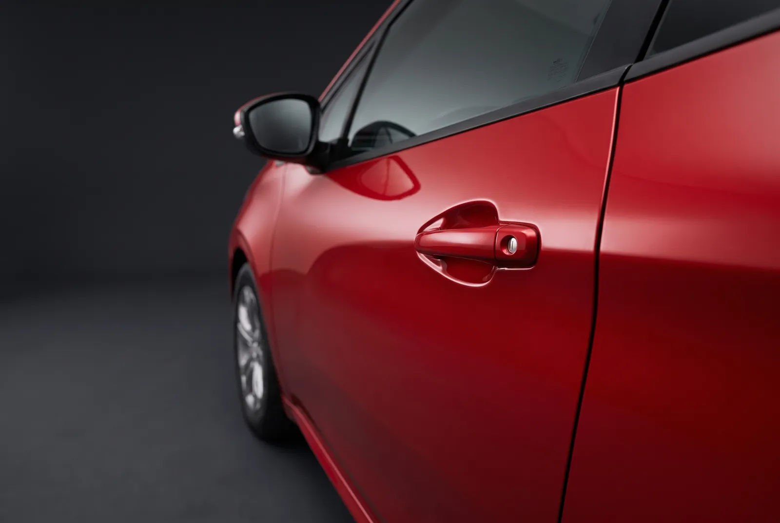 Detail van een Peugeot 208
