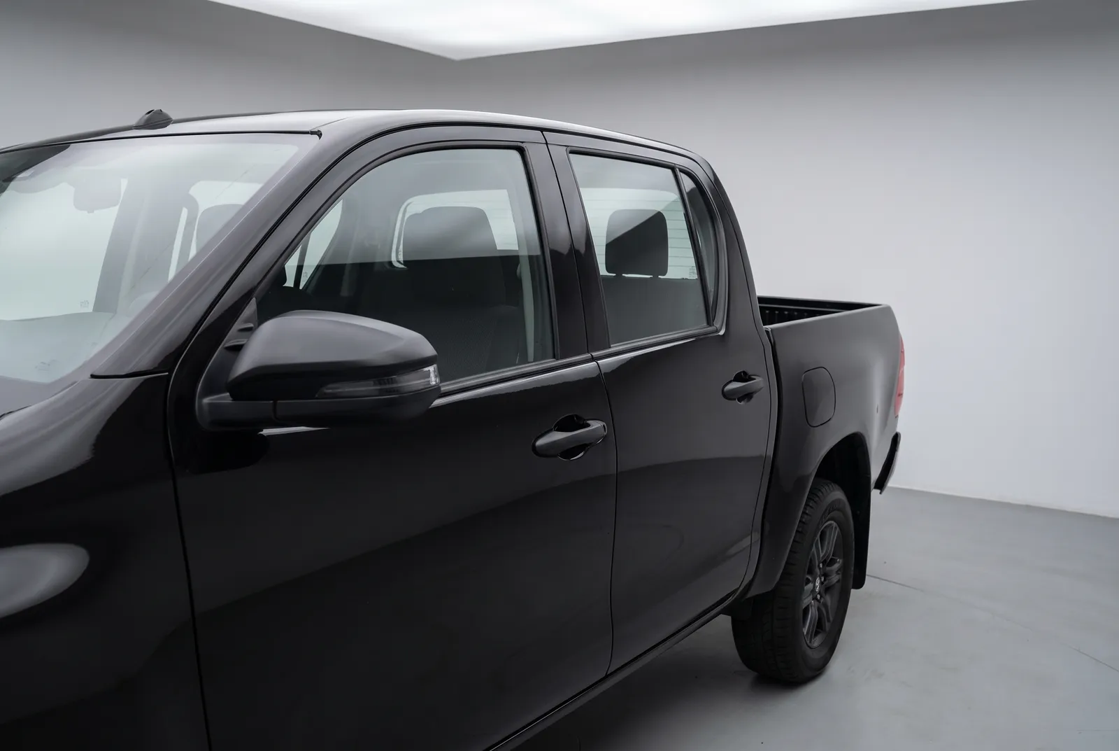 Detail van een Pick-up Dubbele cabine