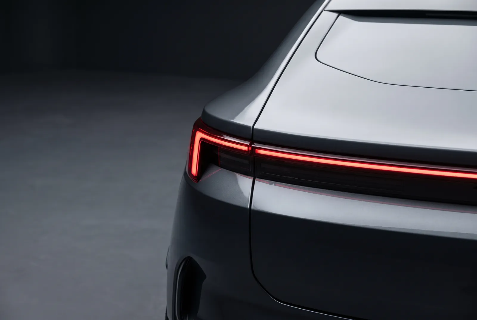 Detail van een Polestar Polestar 4