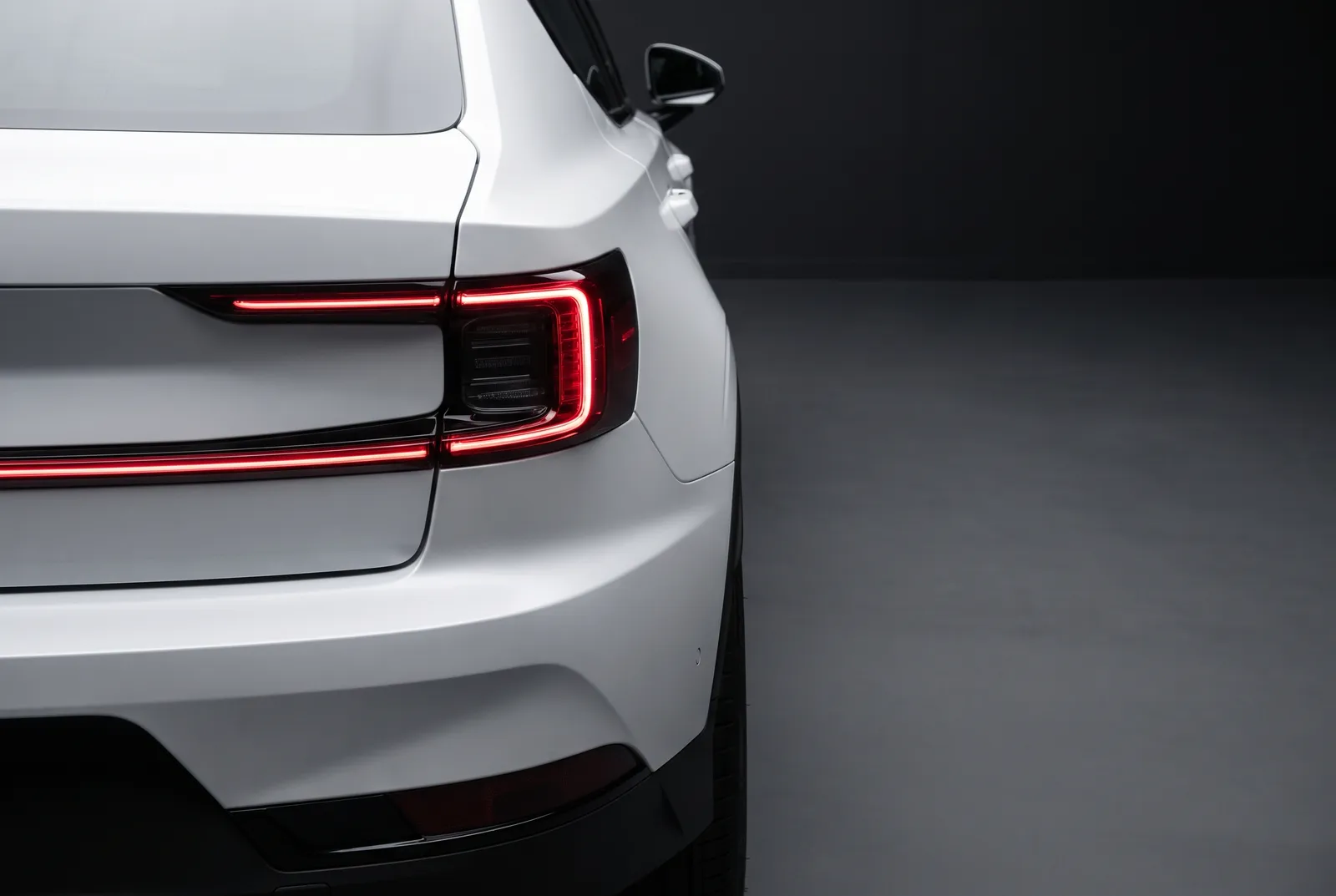 Detail van een Polestar