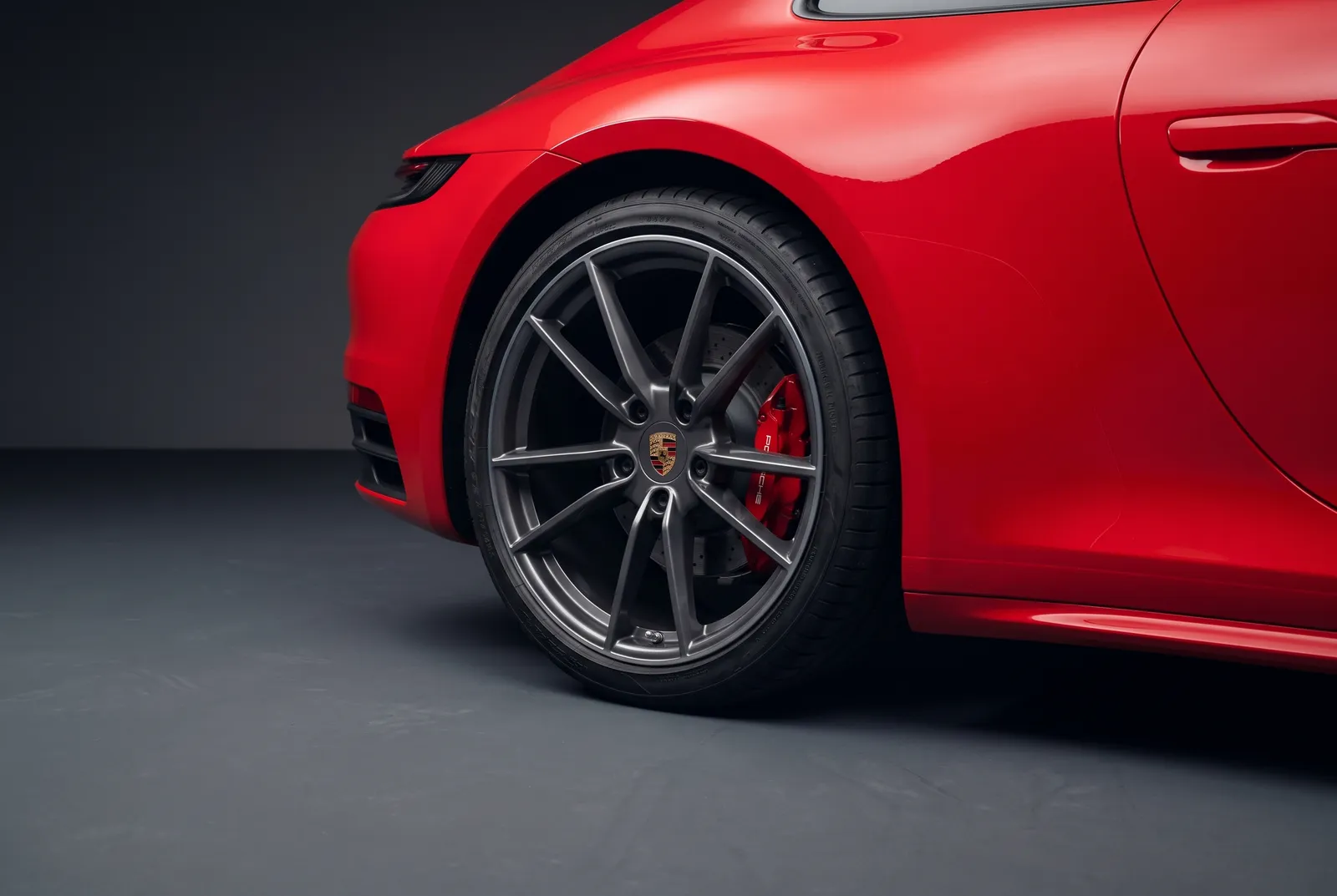 Detail van een Porsche 911