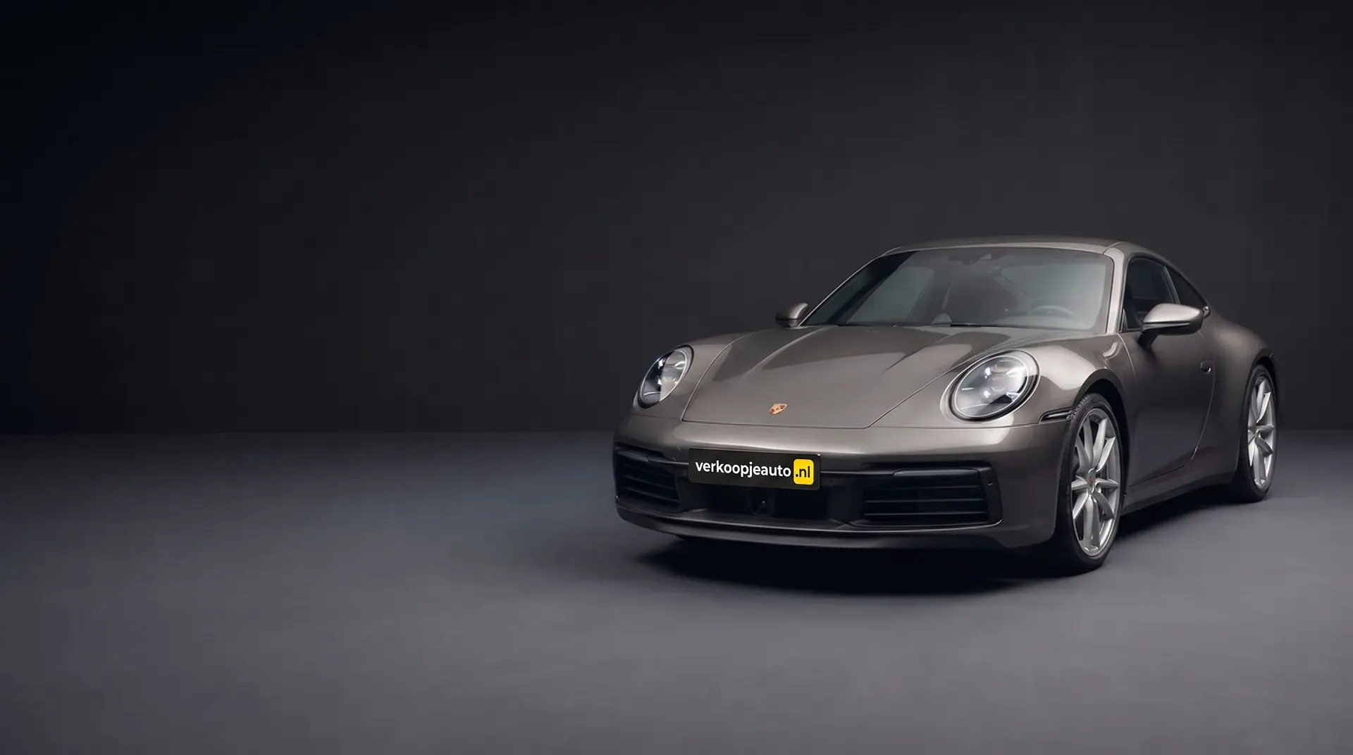 Porsche in de studio