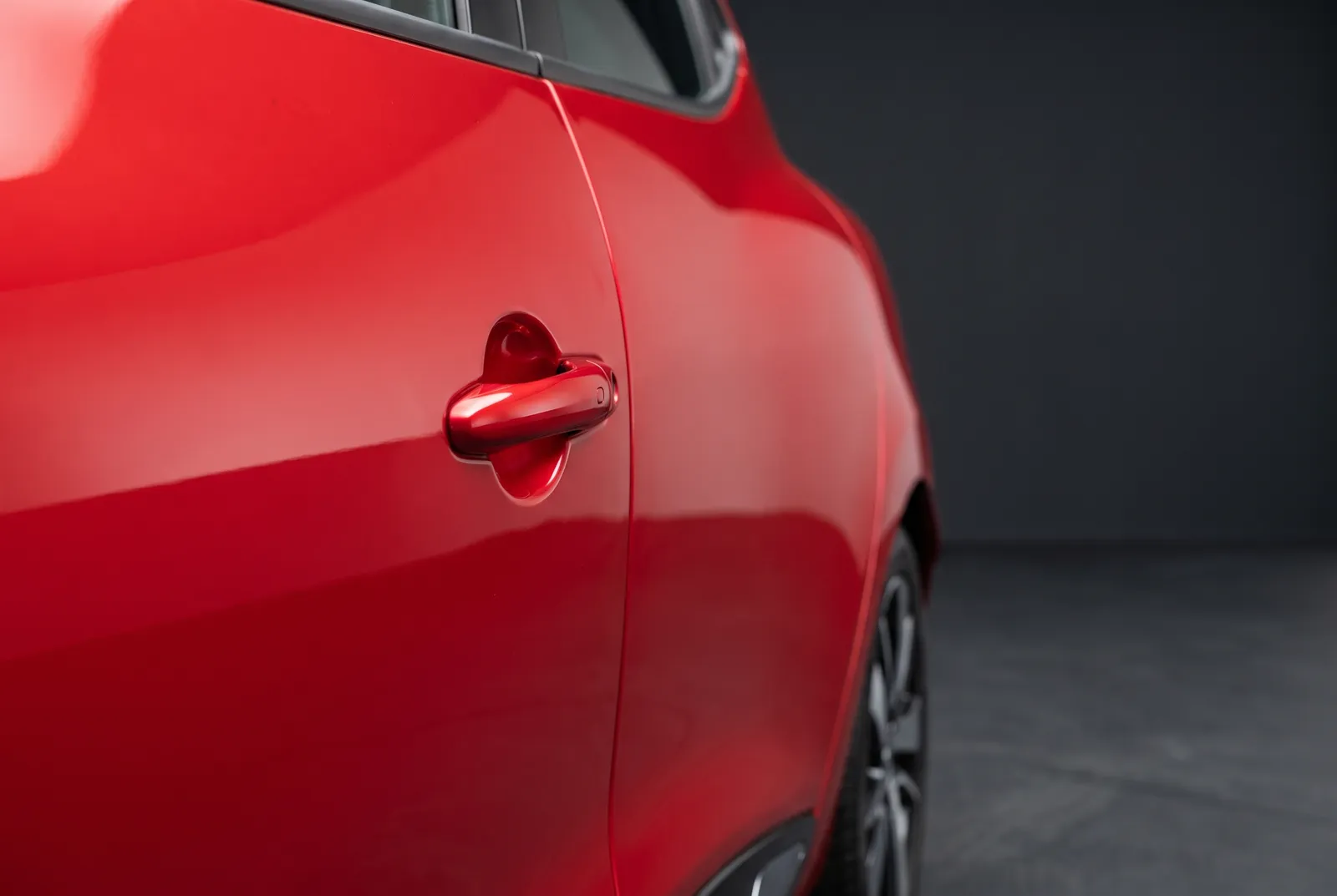 Detail van een Renault Clio