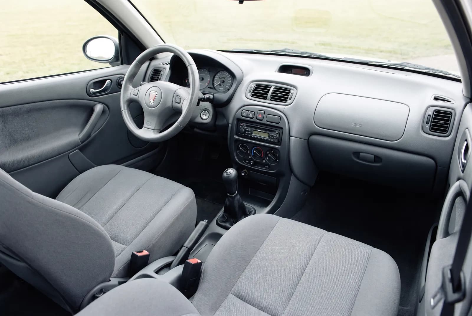 Interieur van een Rover
