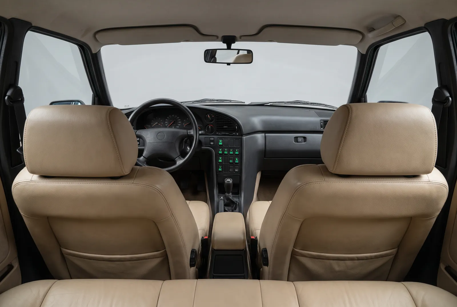Interieur van een Saab