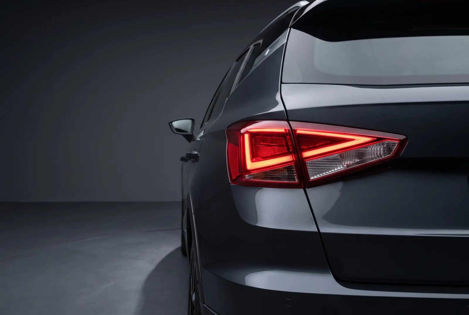Detail van een Seat Arona