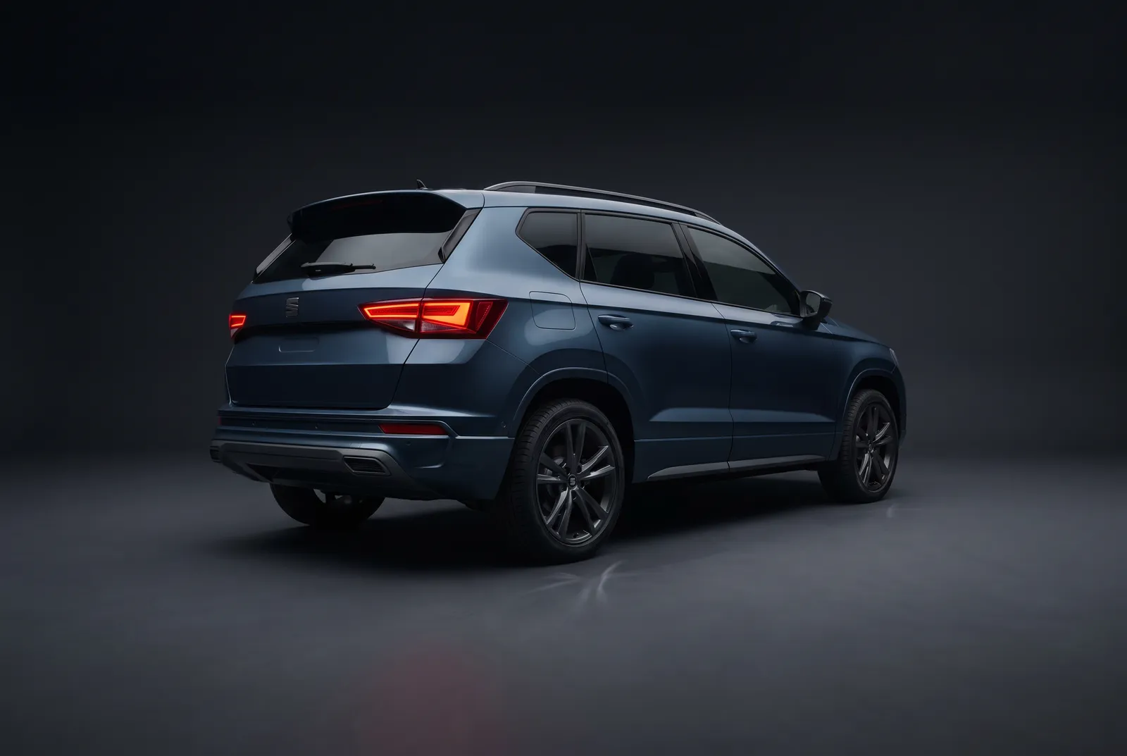 Detail van een Seat Ateca