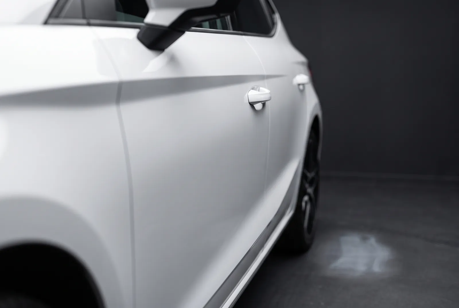 Detail van een Seat Ibiza