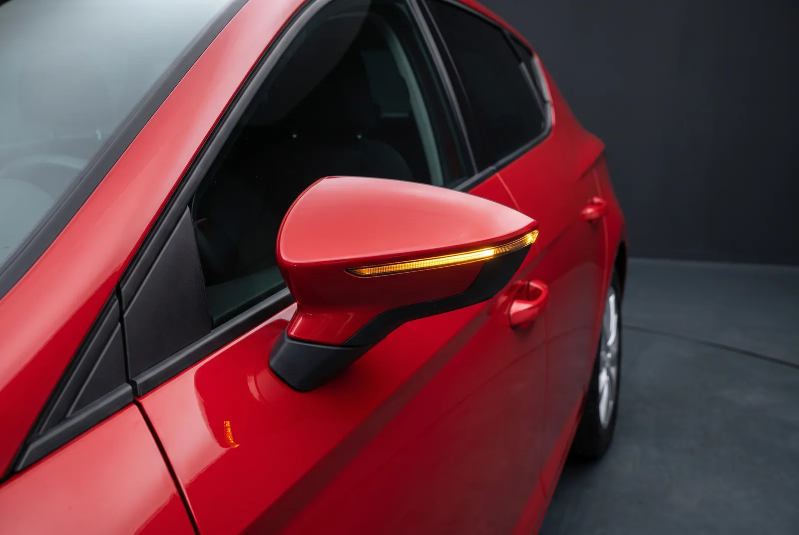 Detail van een Seat Leon