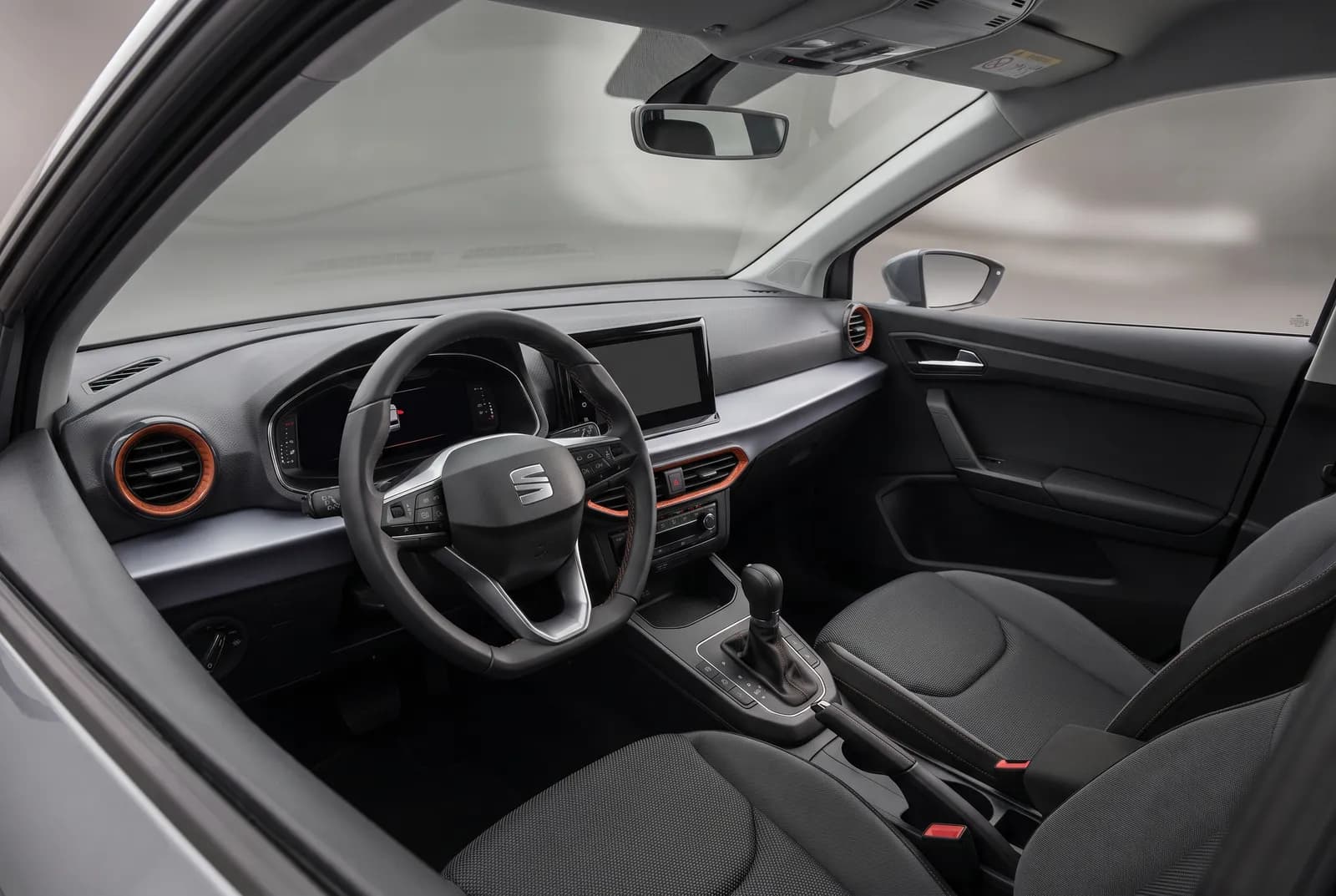 Interieur van een Seat