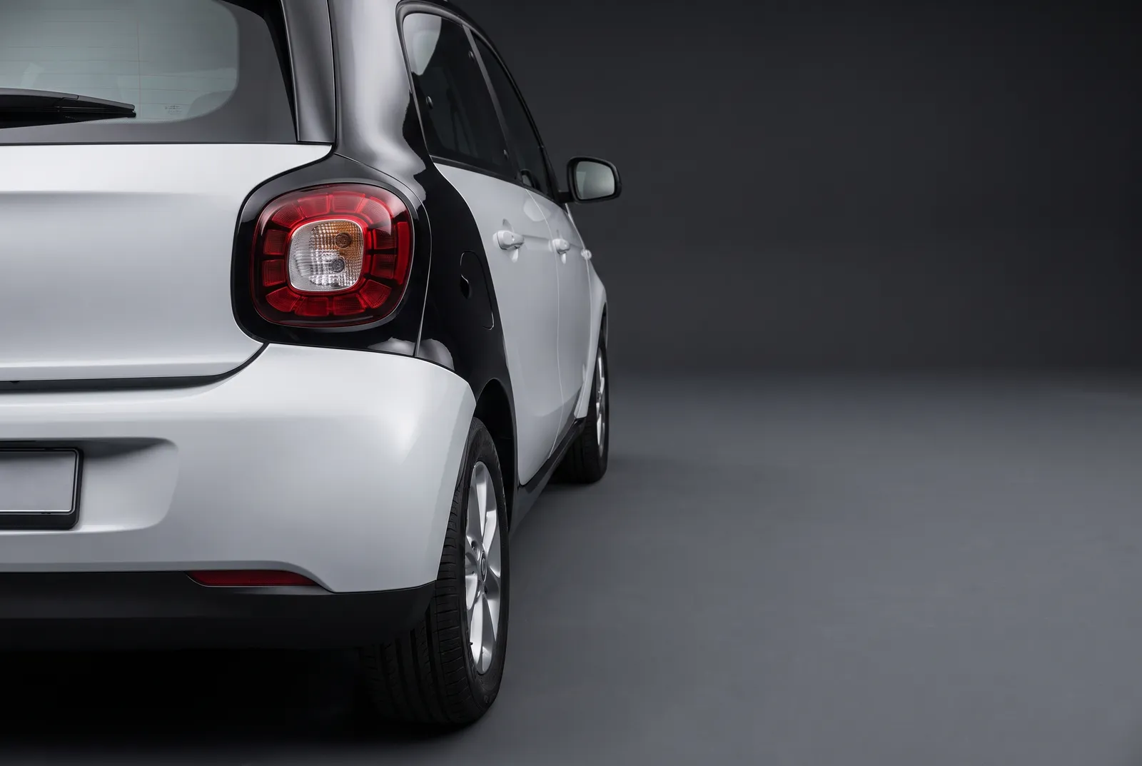 Detail van een Smart ForFour