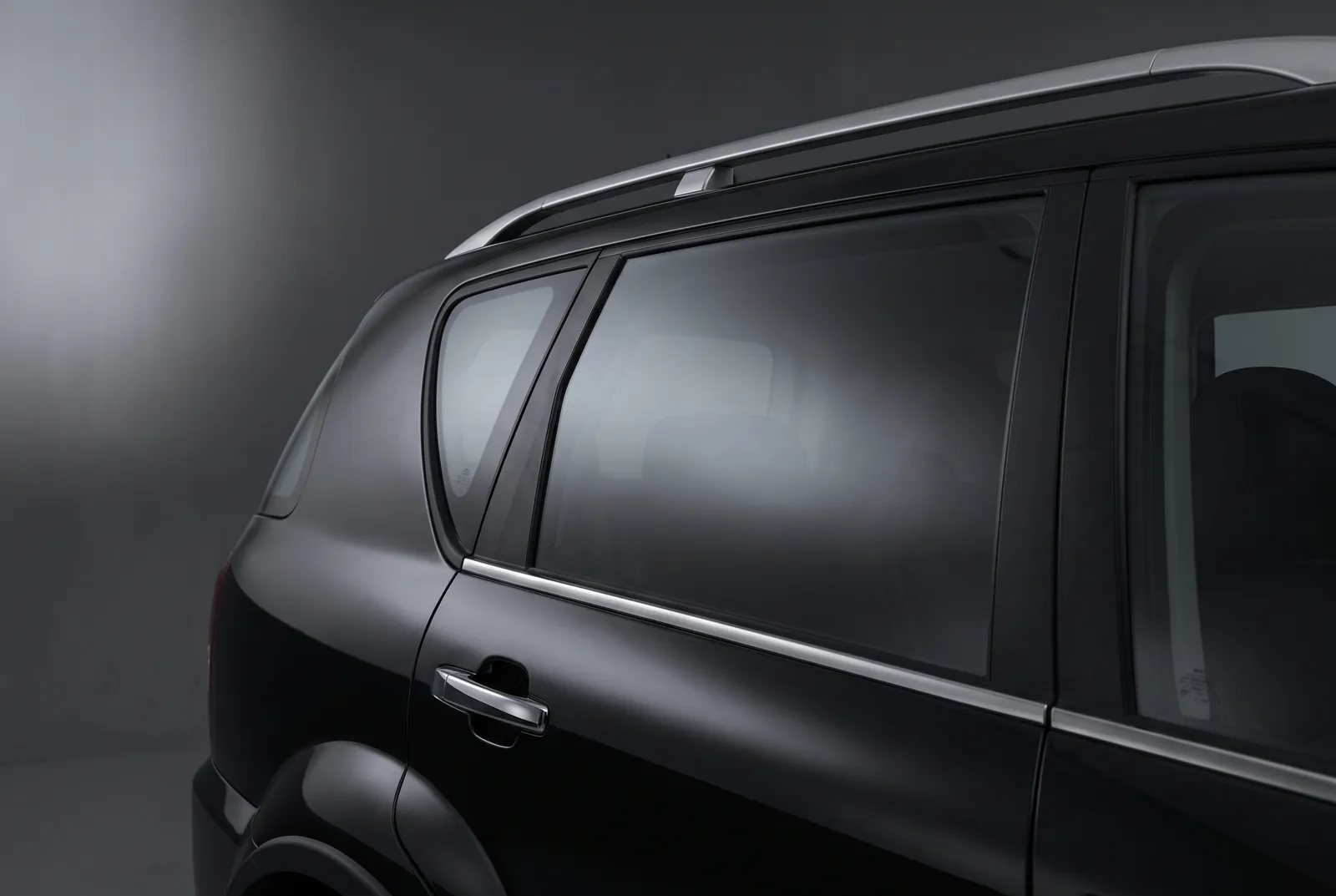 Detail van een Ssangyong Rexton