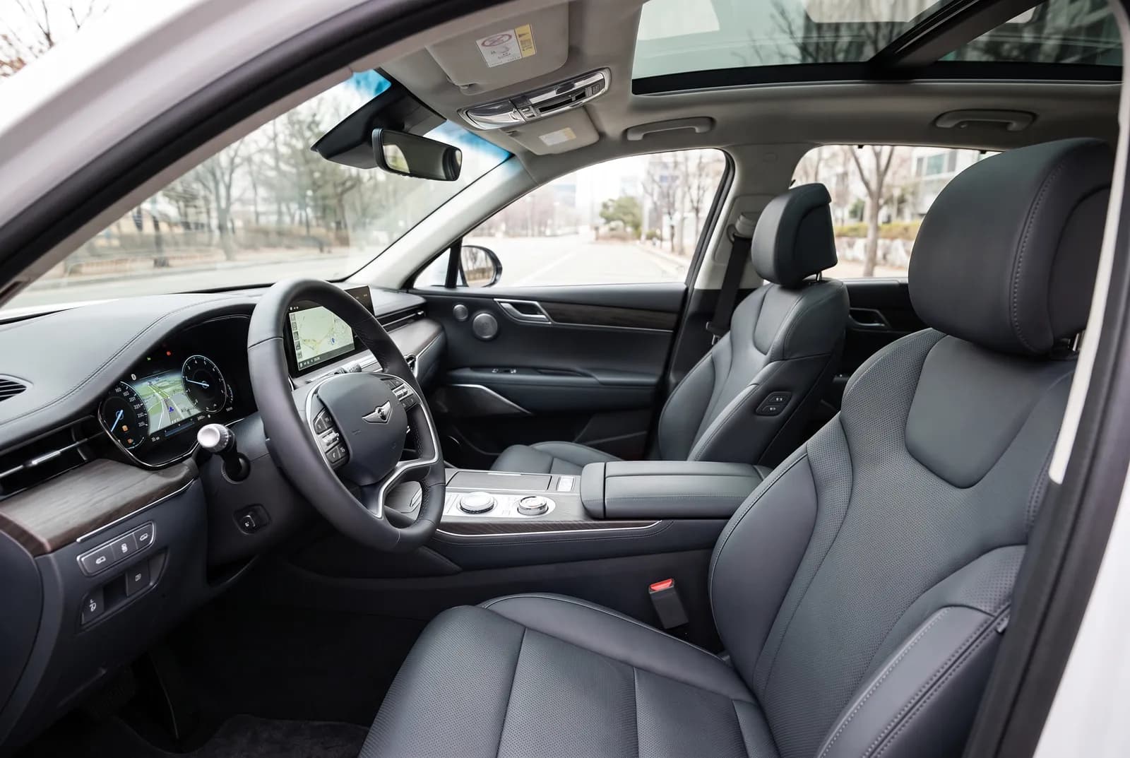 Interieur van een Ssangyong