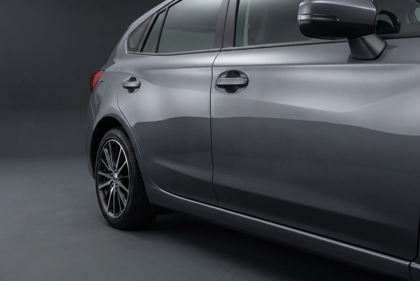 Detail van een Subaru Impreza