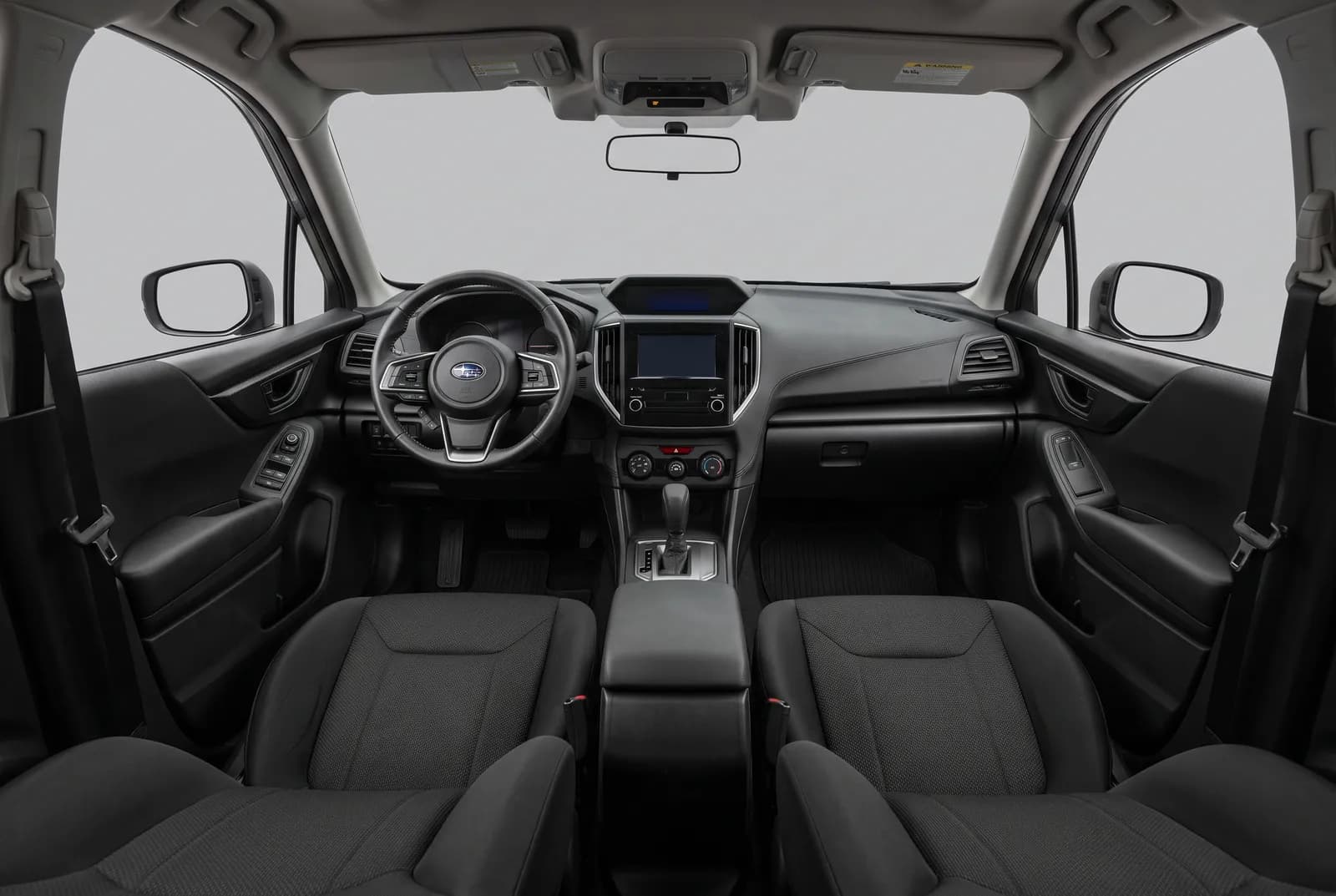 Interieur van een Subaru