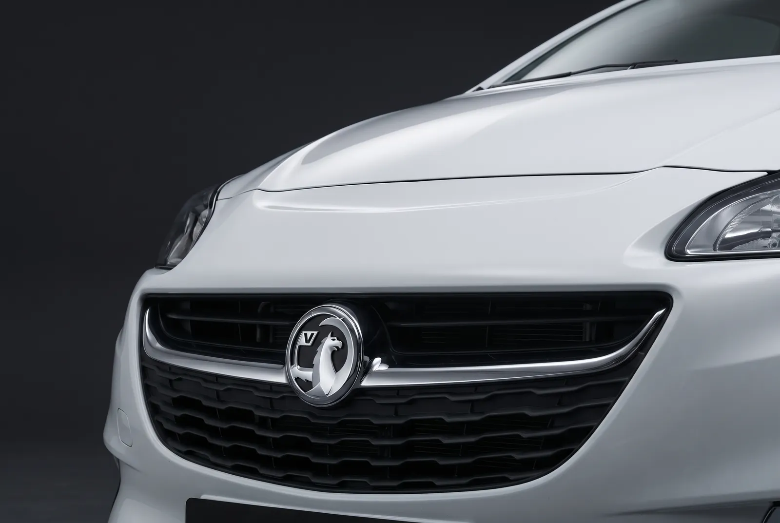 Detail van een Vauxhall