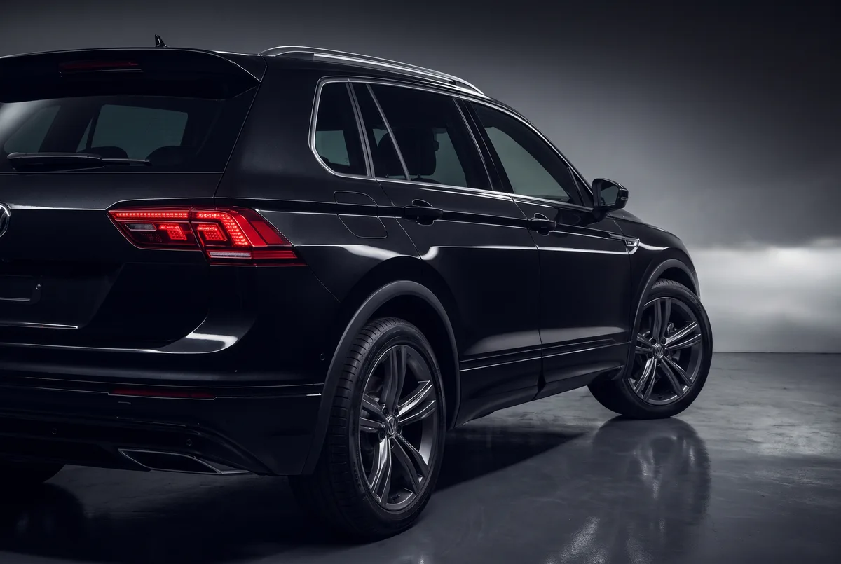 Detail van een Volkswagen Tiguan