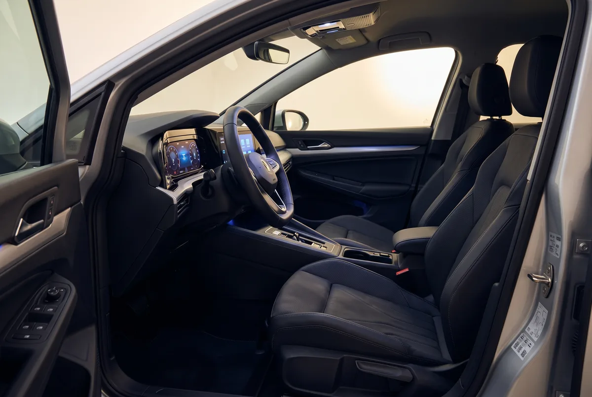 Interieur van een Volkswagen