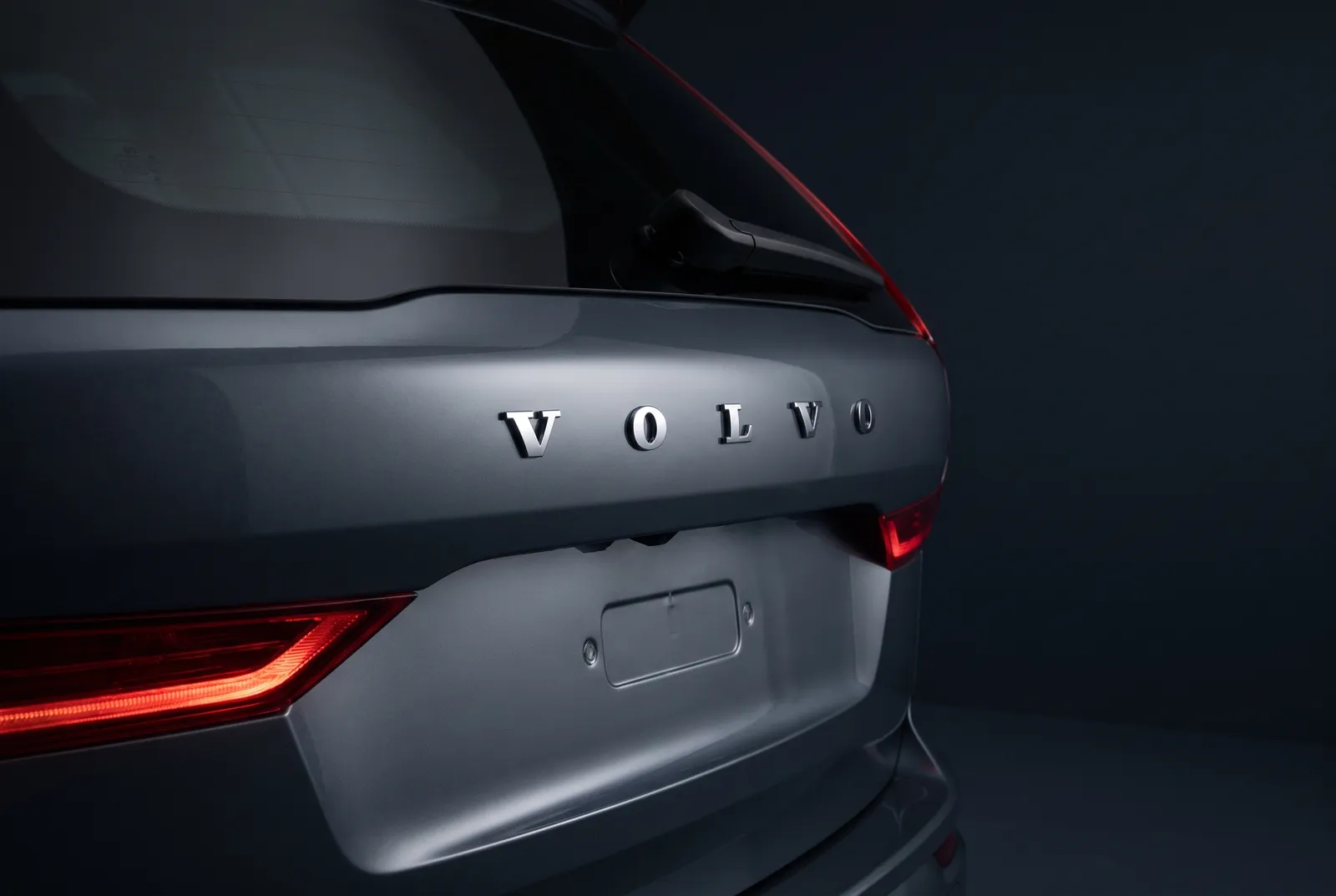 Detail van een Volvo