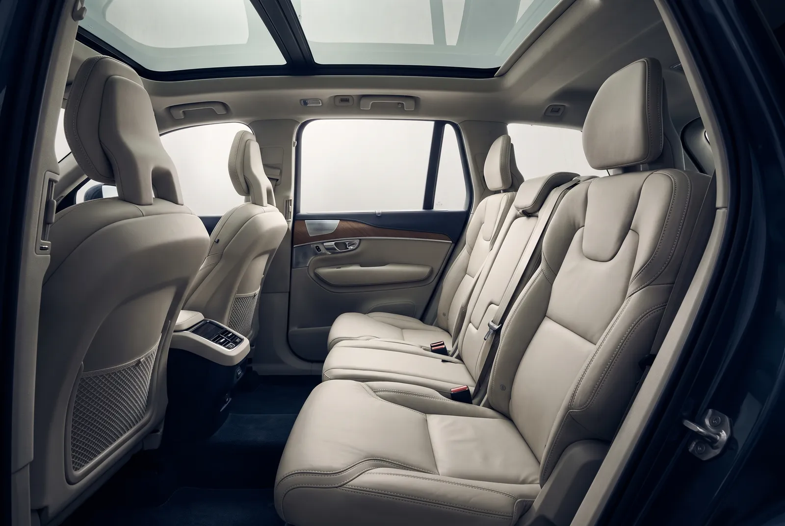 Interieur van een Volvo