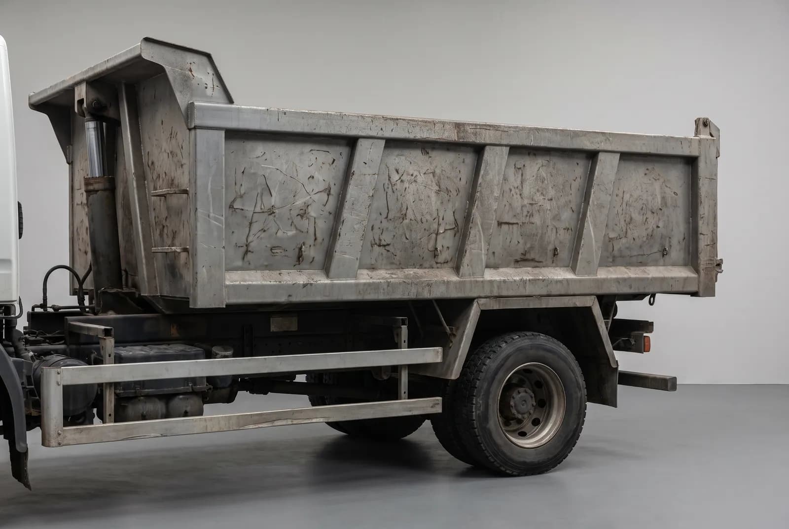 Detail van een Vrachtwagen Kipper