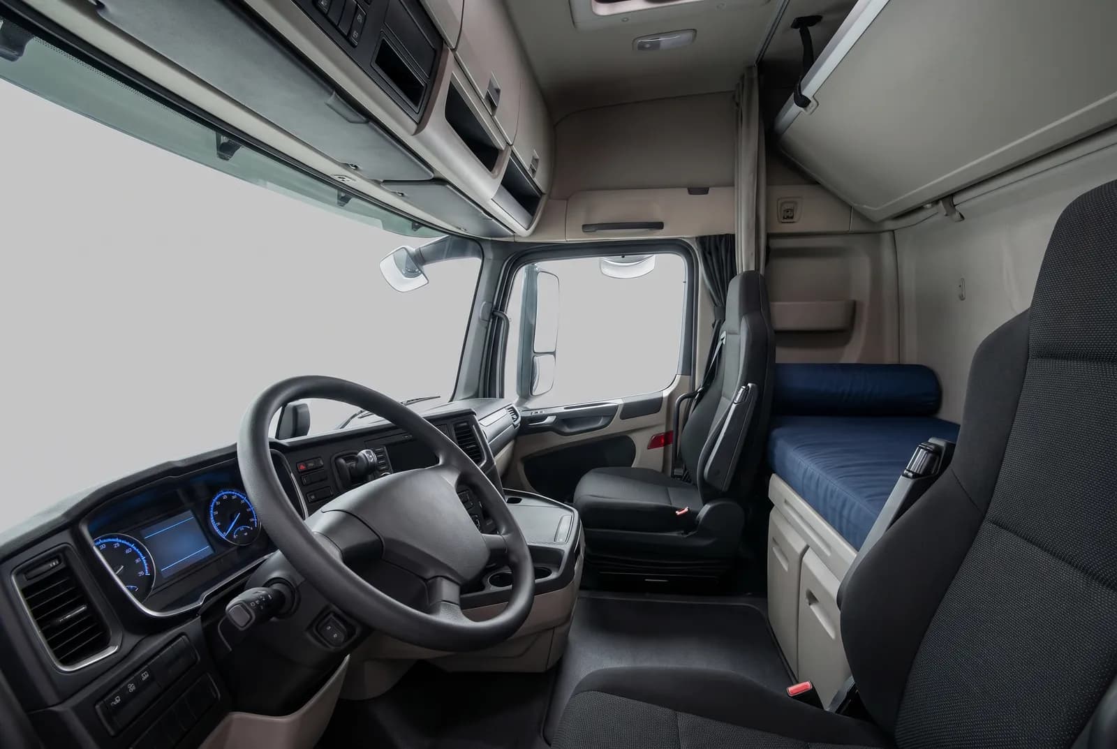 Interieur van een Vrachtwagen