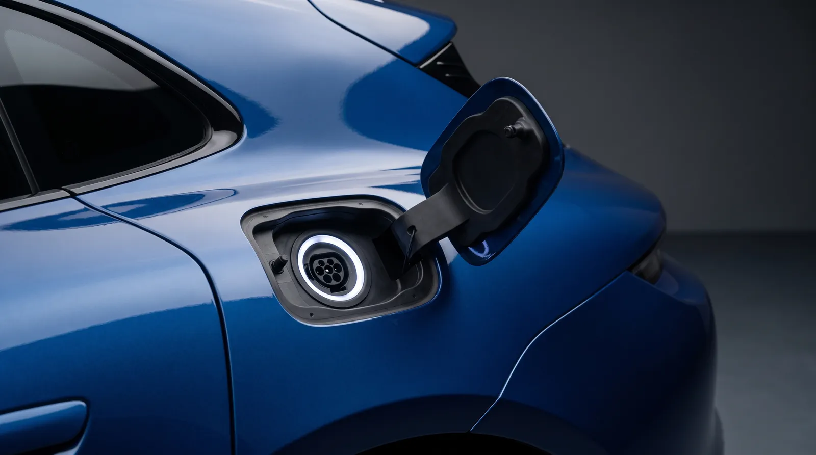 Detail van een Zeekr 001